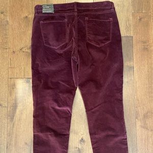 New Banana Republic Velour Velvet Skinny Pants